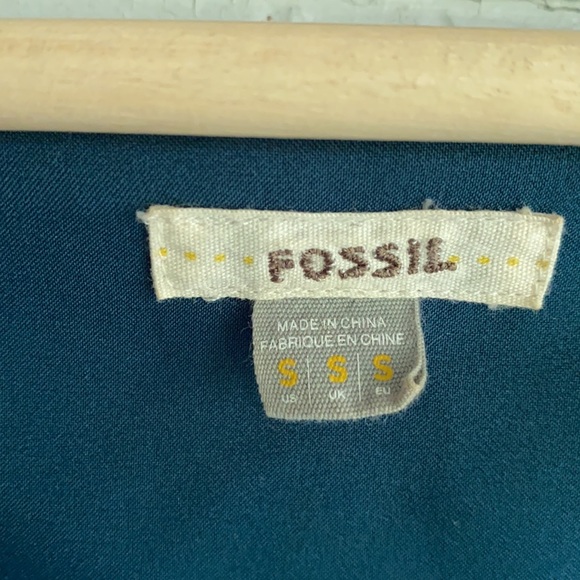 Retro style Silk Fossil dress - Picture 2 of 6